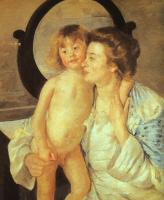 Cassatt, Mary - Mother and Child (The Oval Mirror)